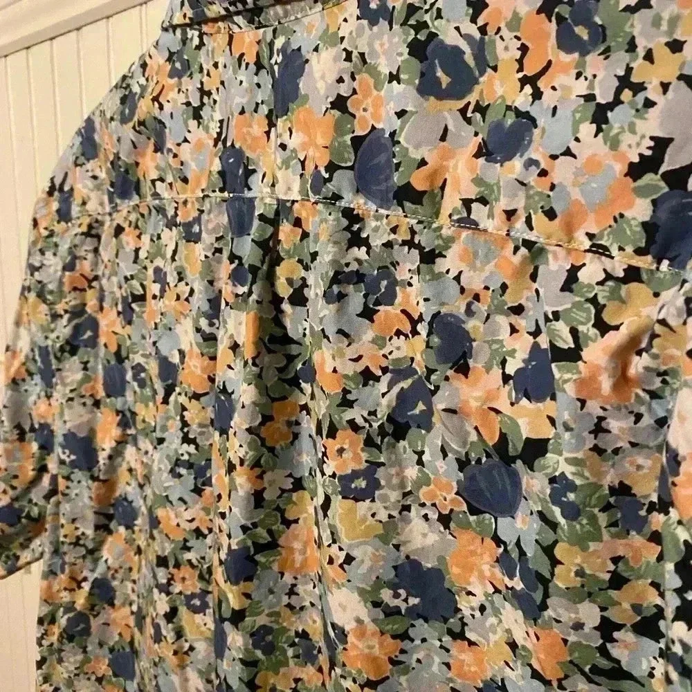 J. Crew Secret Wash Shirting classic fit button up